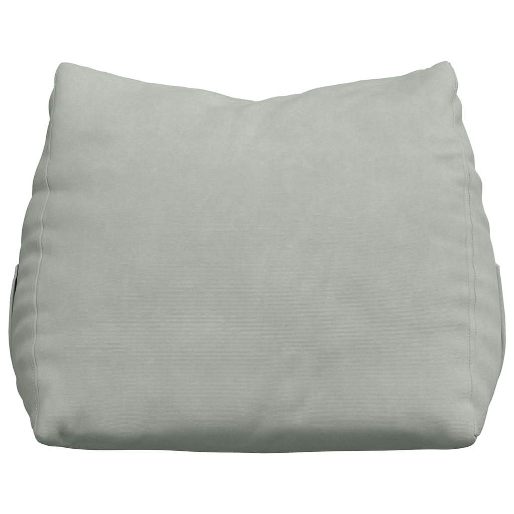 Jastuk za leđa Svijetlo siva 45 x 20 x 35 cm Kordura tekstil