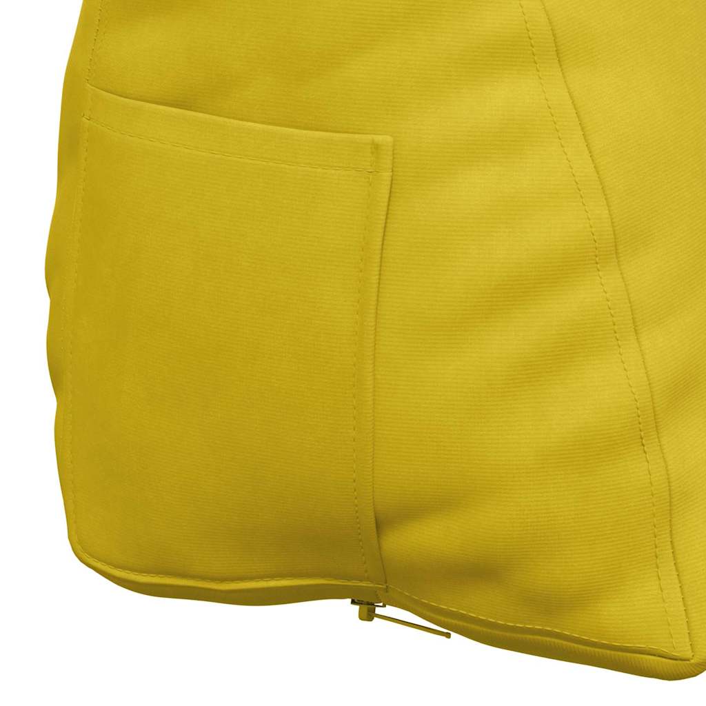 Jastuk za leđa Žuta 45 x 20 x 35 cm Kordura tekstil