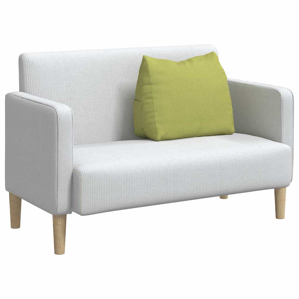 Jastuk za leđa Svijetlo zelena 60 x 20 x 50 cm tkanina