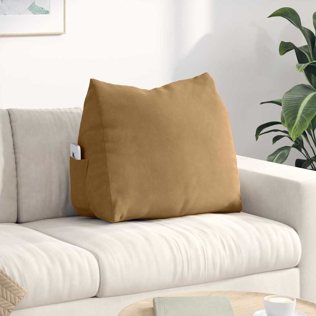 Jastuk za leđa Smeđa 60 x 20 x 50 cm Kordura tekstil