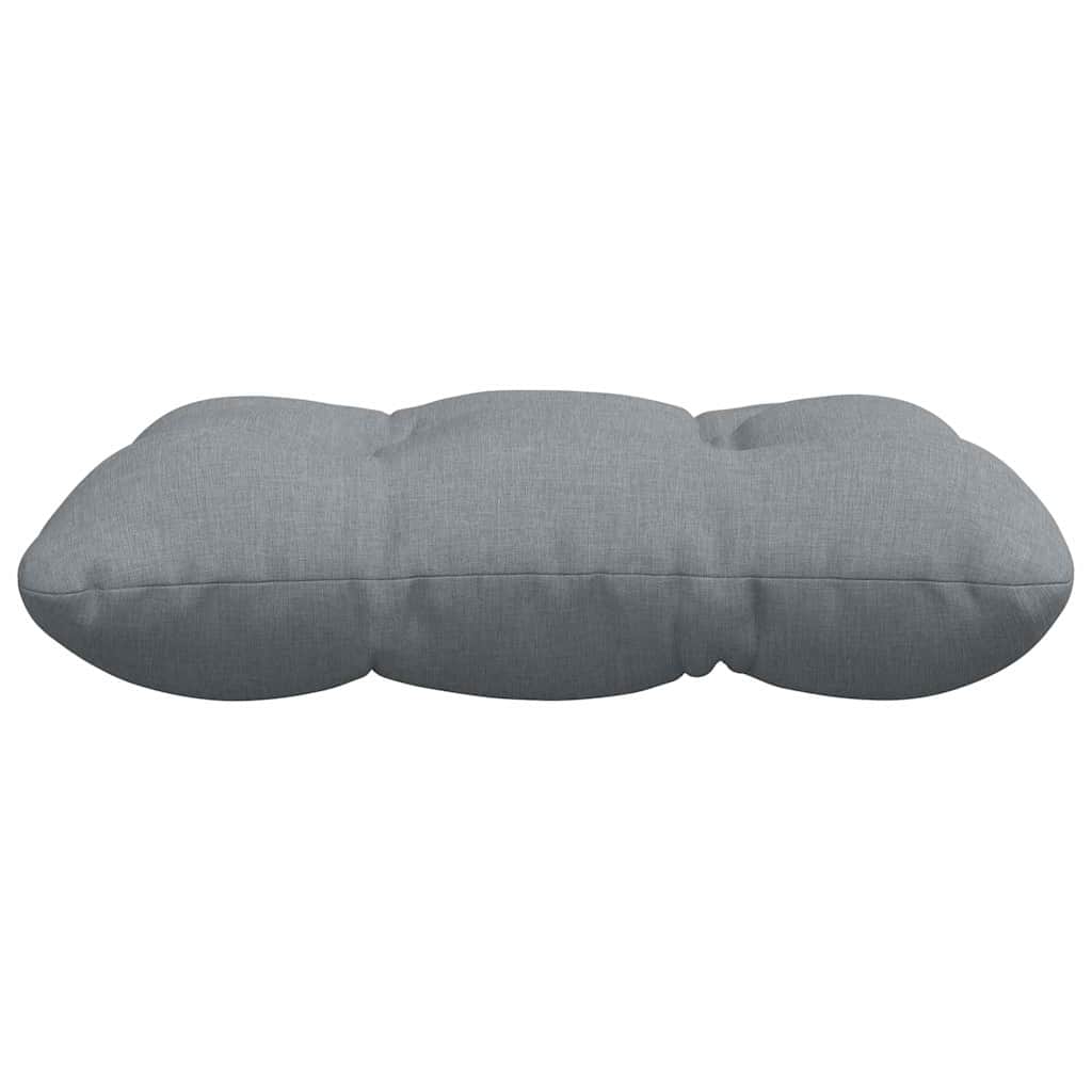 Jastučići za sjedenje 4 pcs Svijetlo siva 40 x 40 x 12 cm