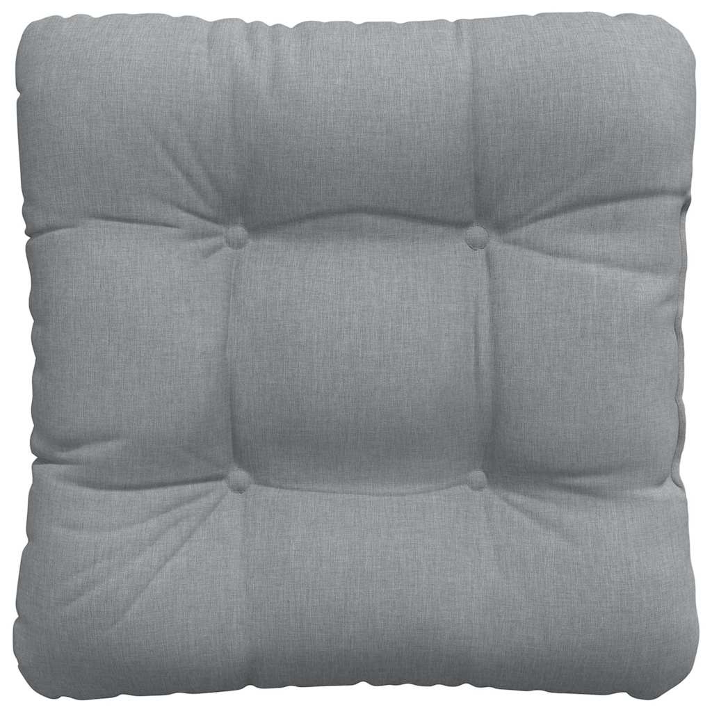 Jastučići za sjedenje 4 pcs Svijetlo siva 40 x 40 x 12 cm