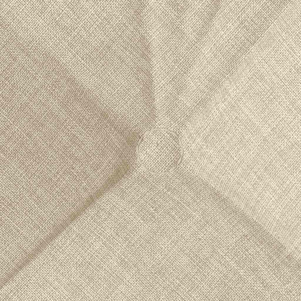 Jastučići za sjedenje 4 pcs Krema 40 x 40 x 12 cm tkanina