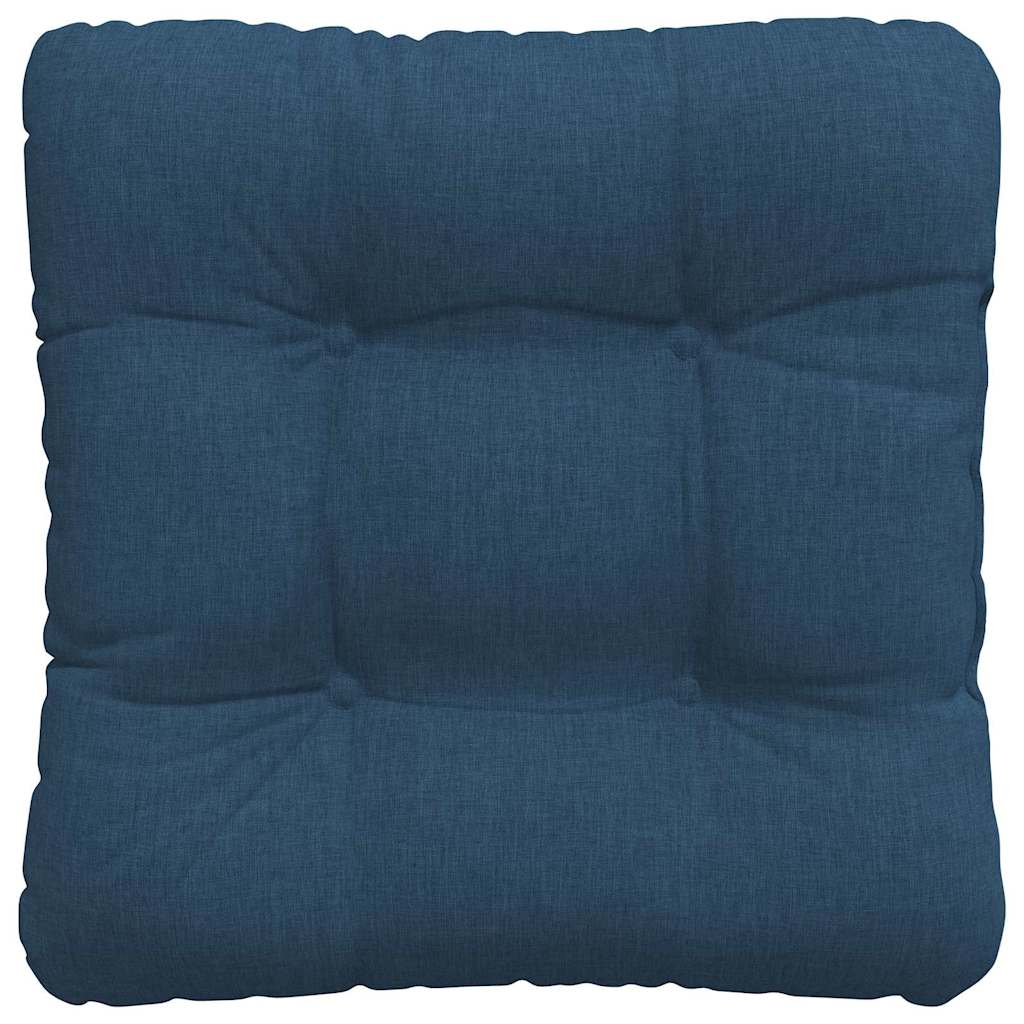 Jastučići za sjedenje 4 pcs Plava 40 x 40 x 12 cm tkanina