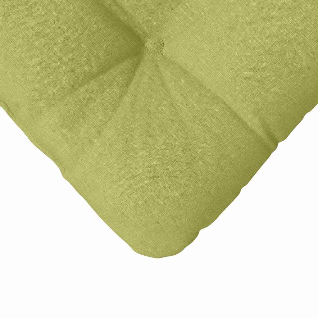 Jastučići za sjedenje 4 pcs Svijetlo zelena 40 x 40 x 12 cm