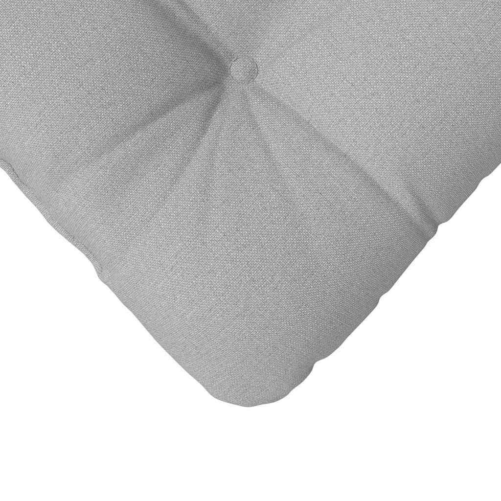Jastučići za sjedenje 4 pcs Oblačnosiva 40 x 40 x 12 cm tkanina