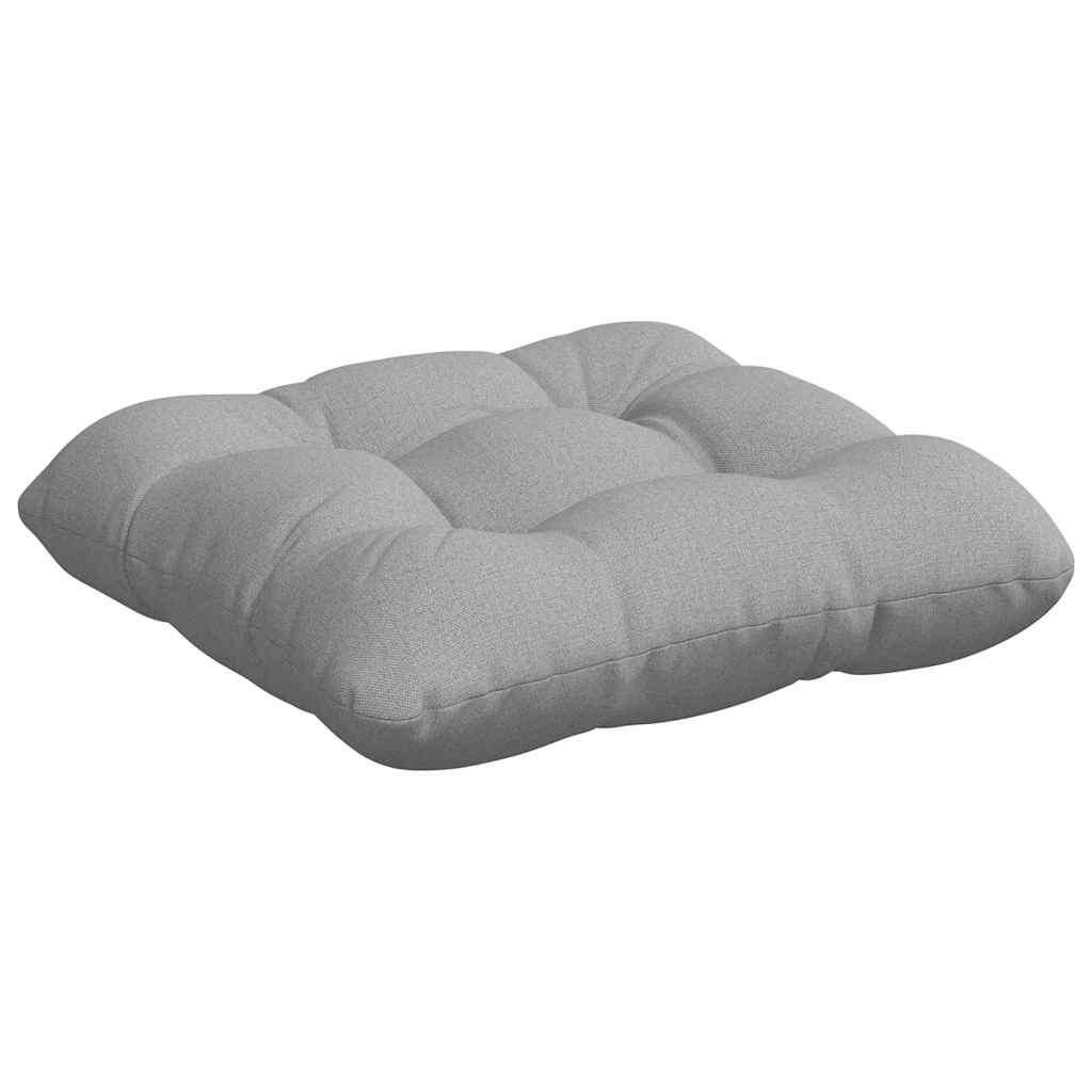 Jastučići za sjedenje 4 pcs Oblačnosiva 40 x 40 x 12 cm tkanina