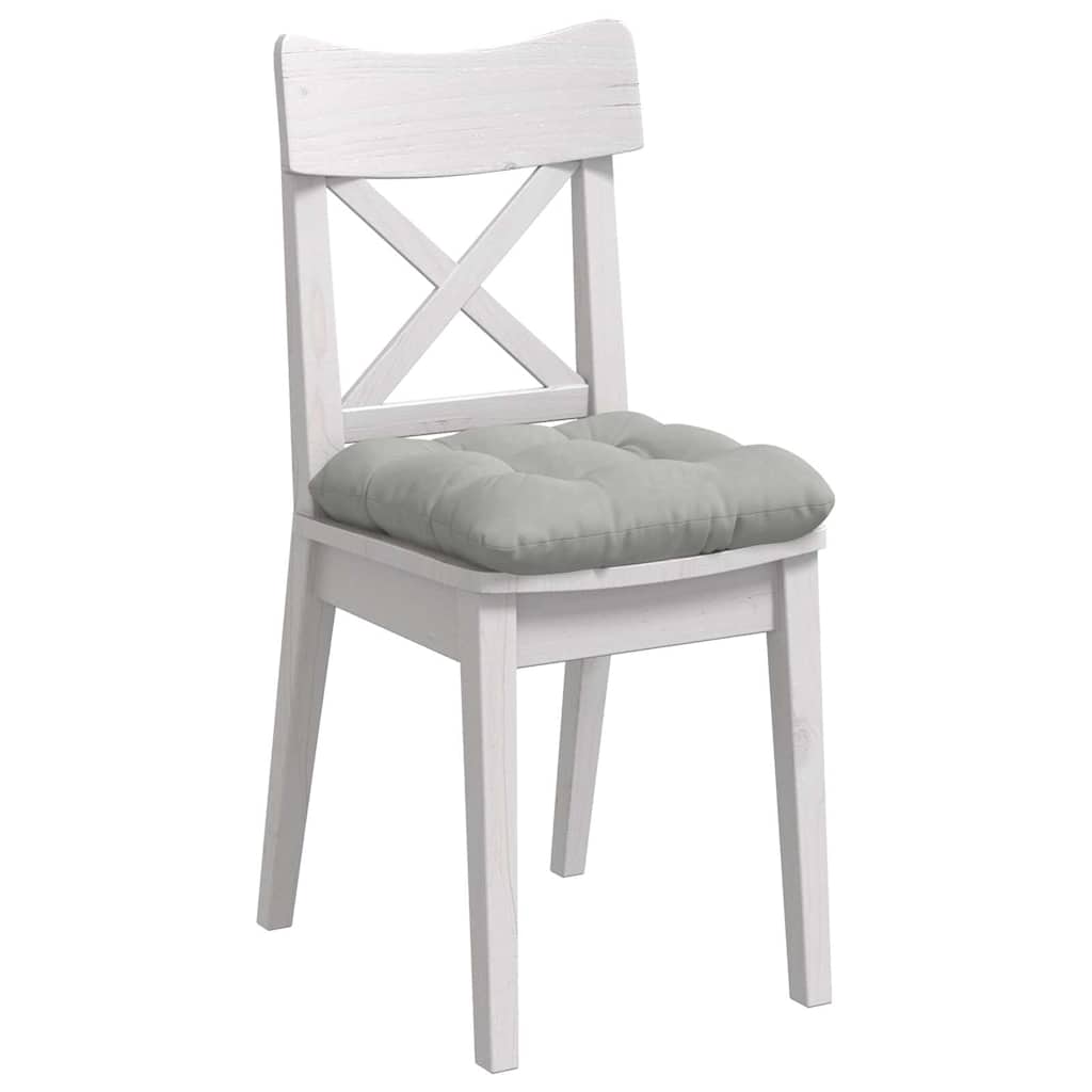 Jastučići za sjedenje 4 pcs Svijetlo siva 40 x 40 cm