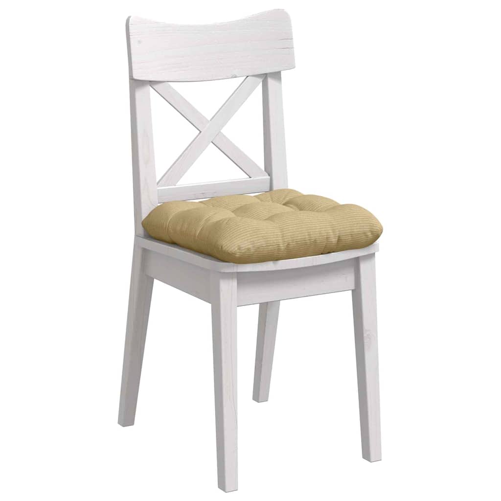 Jastučići za sjedenje 4 pcs Siva zelena 40 x 40 cm