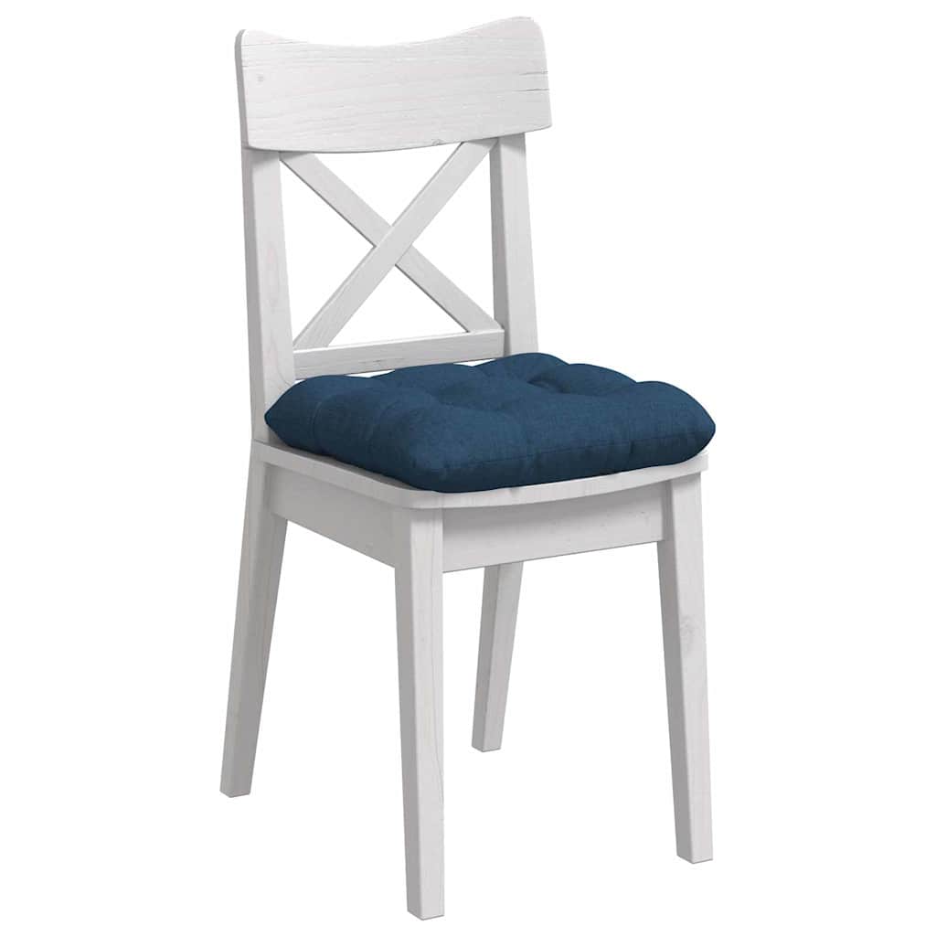 Jastučići za sjedenje 4 pcs Plava 45 x 45 x 12 cm tkanina