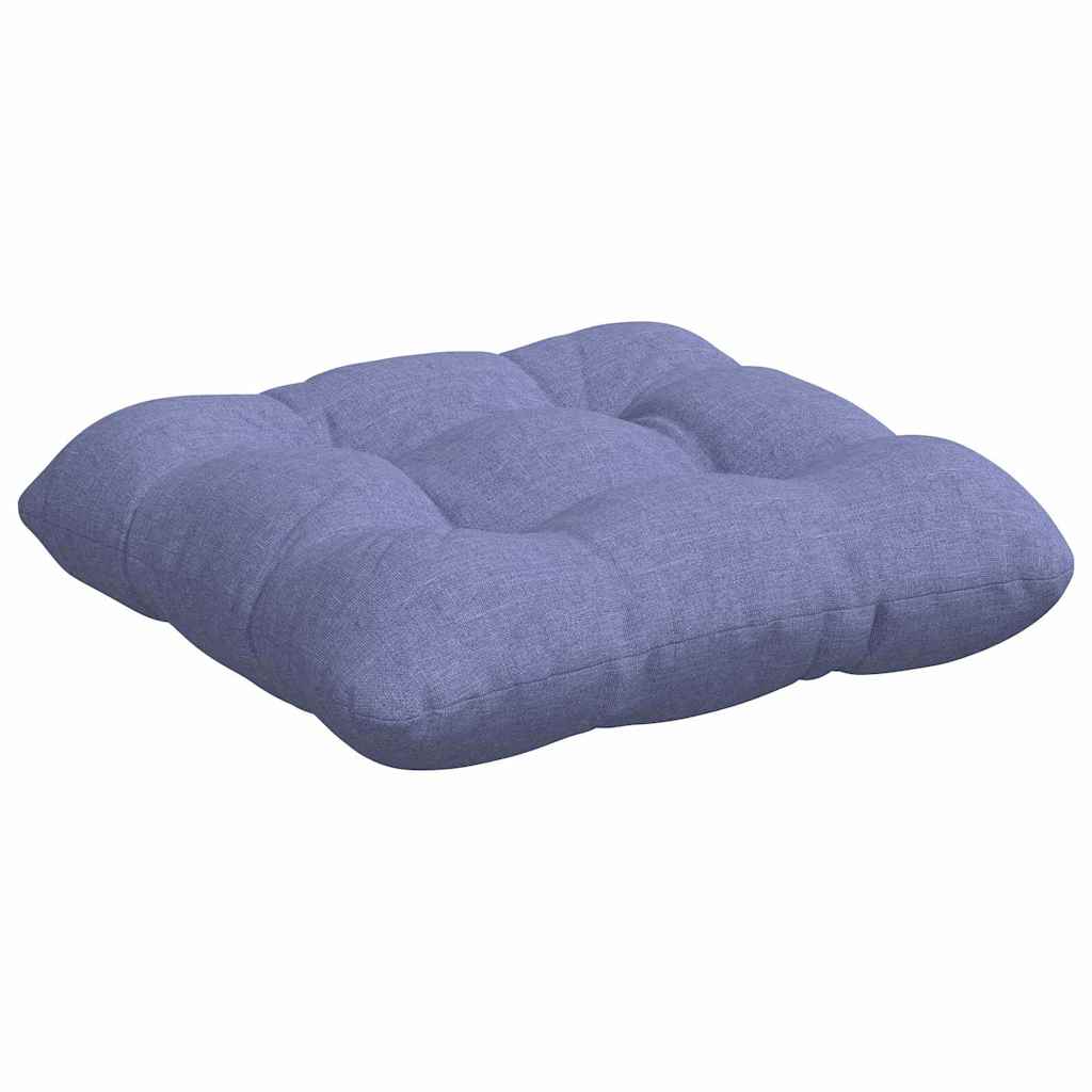 Jastučići za sjedenje 4 pcs Traper plava 45 x 45 x 12 cm