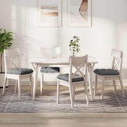 Jastučići za sjedenje 4 pcs Tamno siva 45 x 45 cm