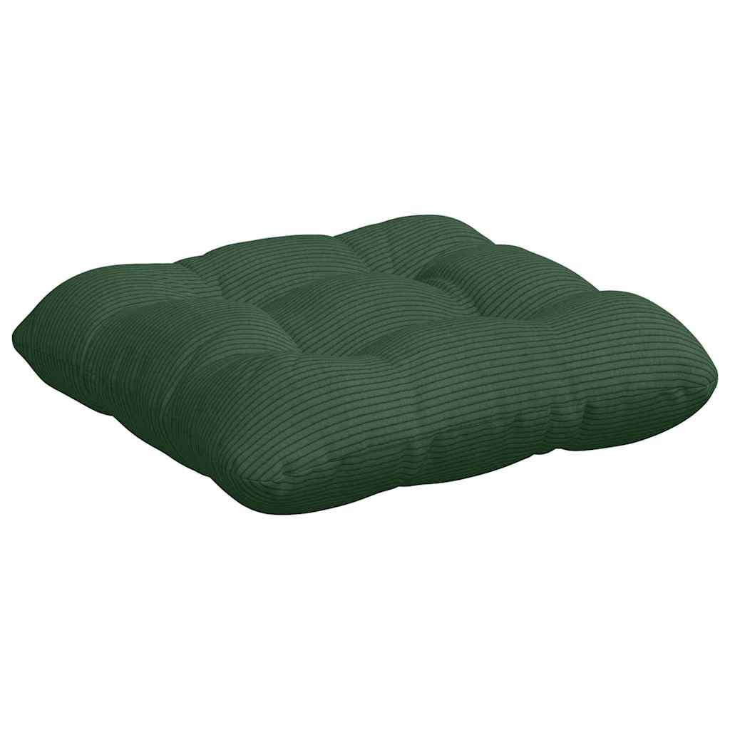 Jastučići za sjedenje 4 pcs Tamnozelena 45 x 45 cm