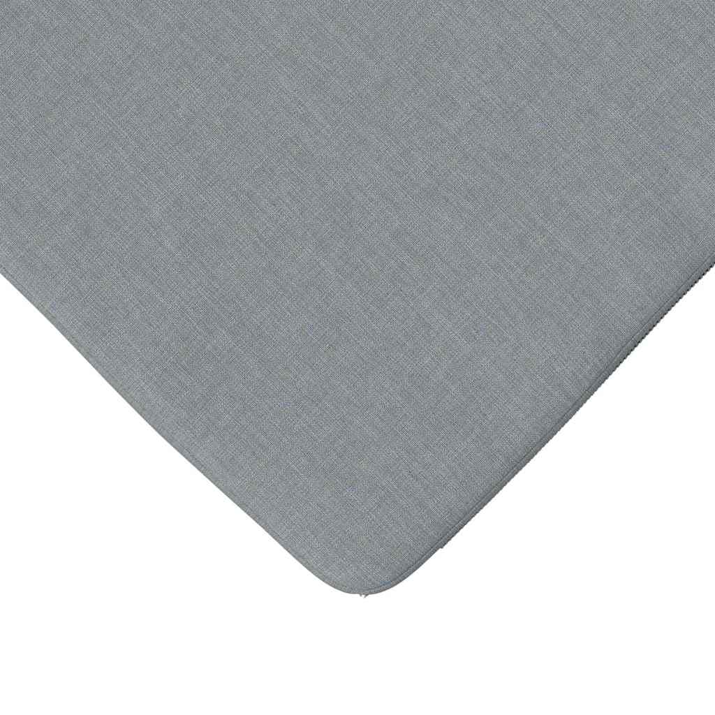 Jastučići za sjedenje 4 pcs Svijetlo siva 40 x 40 x 3 cm