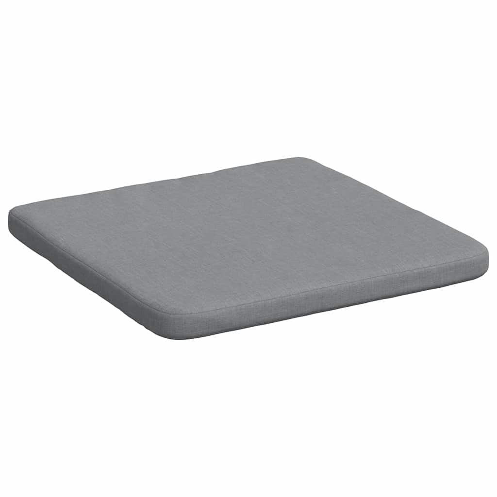 Jastučići za sjedenje 4 pcs Svijetlo siva 40 x 40 x 3 cm