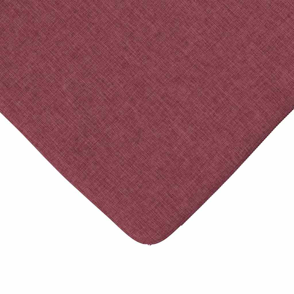 Jastučići za sjedenje 4 pcs Vinska crvena 40 x 40 x 3 cm