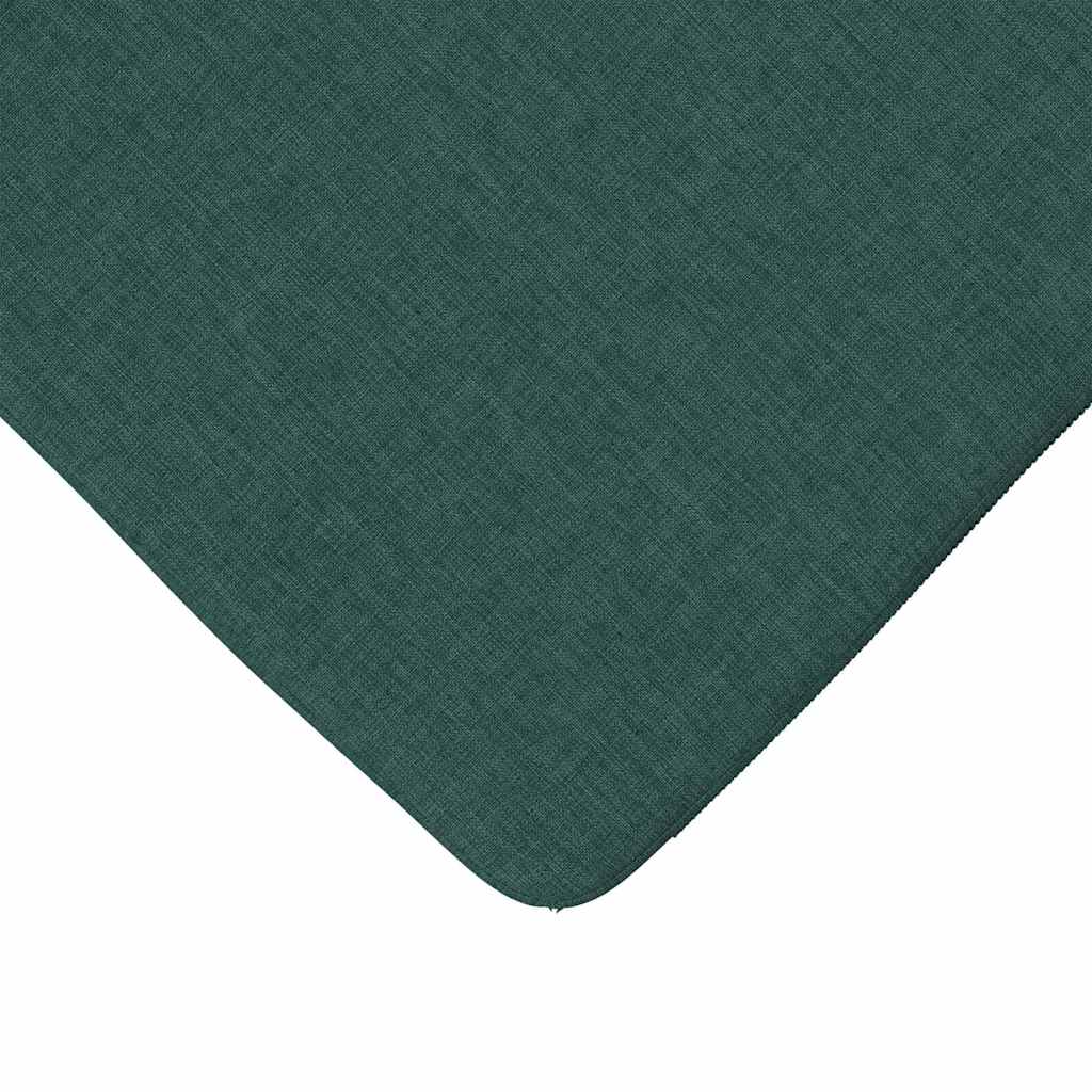 Jastučići za sjedenje 4 pcs Tamnozelena 40 x 40 x 3 cm tkanina