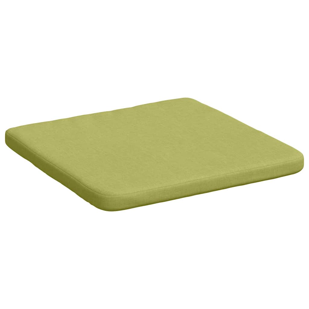 Jastučići za sjedenje 4 pcs Svijetlo zelena 40 x 40 x 3 cm