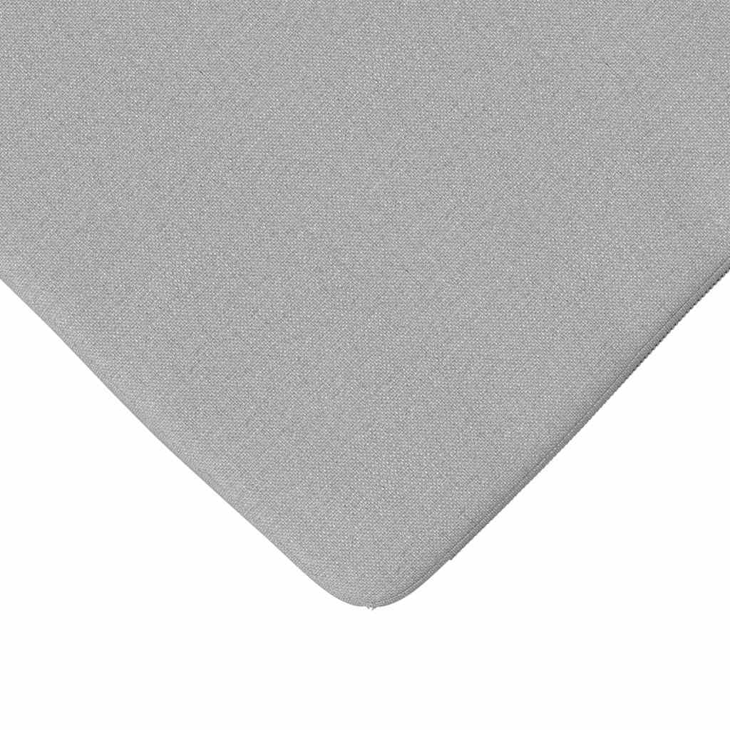 Jastučići za sjedenje 4 pcs Oblačnosiva 40 x 40 x 3 cm tkanina
