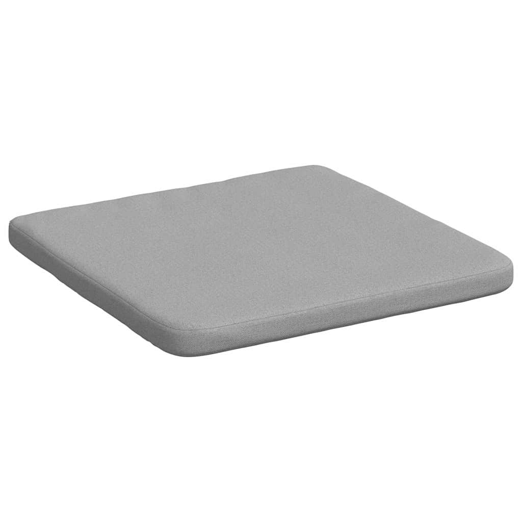 Jastučići za sjedenje 4 pcs Oblačnosiva 40 x 40 x 3 cm tkanina