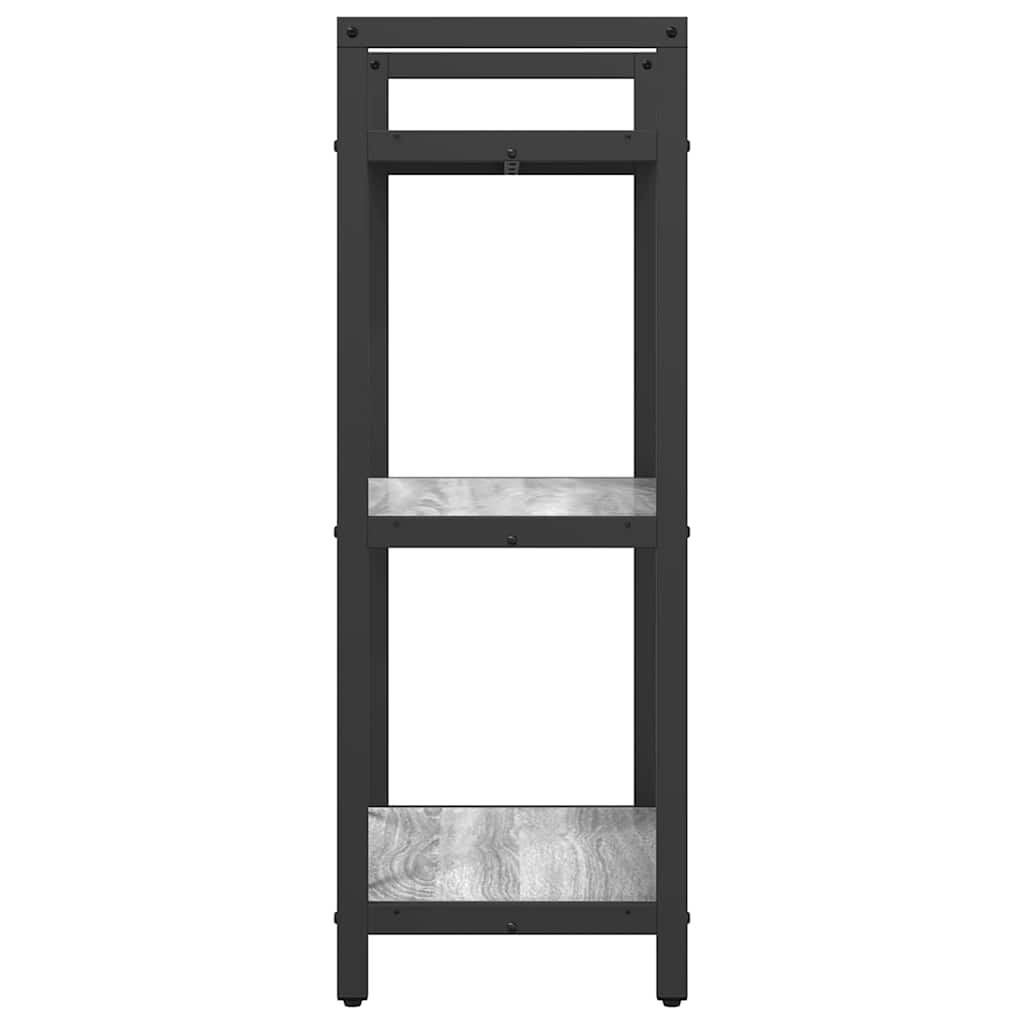 Polica Siva Sonoma 56 x 34 x 96 cm Konstruirano drvo