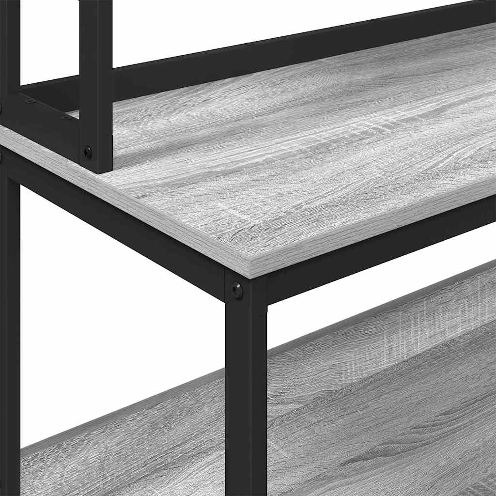 Kuhinjska polica Siva Sonoma 60 x 40 x 168 cm Konstruirano drvo
