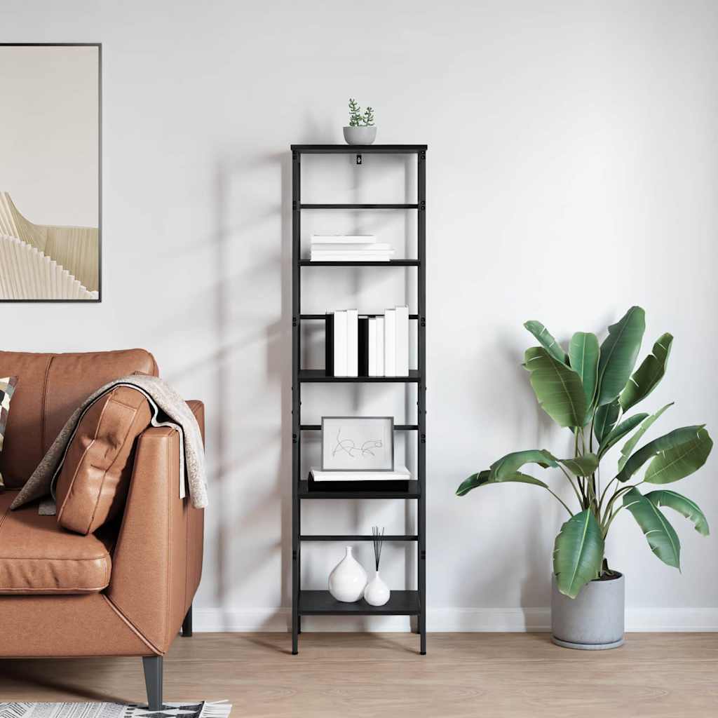 Polica Crni hrast 40 x 29,5 x 149 cm Konstruirano drvo