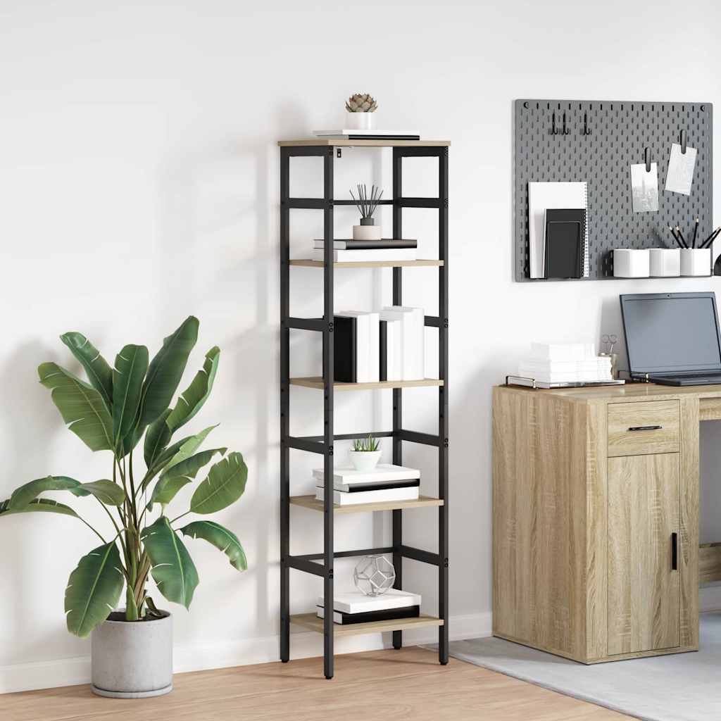 Polica Sonoma hrast 40 x 29,5 x 149 cm Konstruirano drvo