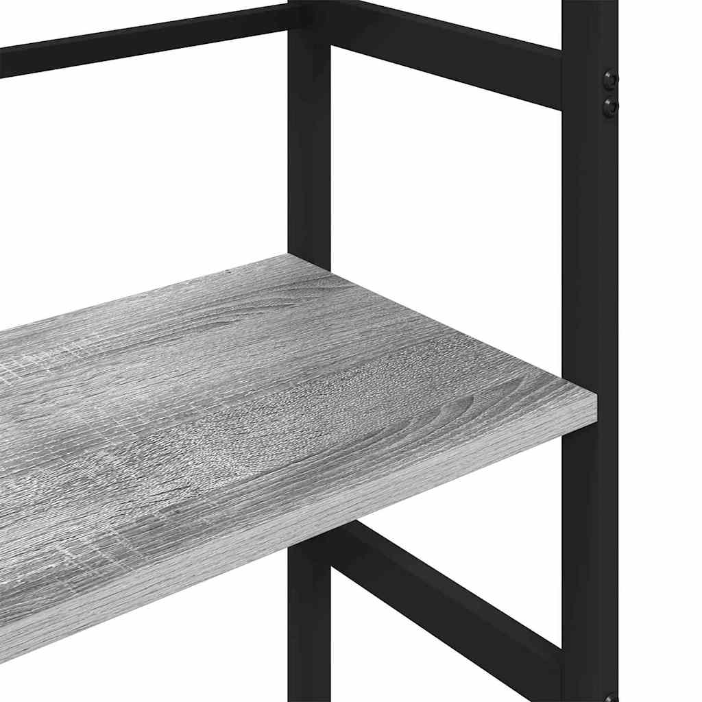 Polica Siva Sonoma 40 x 29,5 x 149 cm Konstruirano drvo