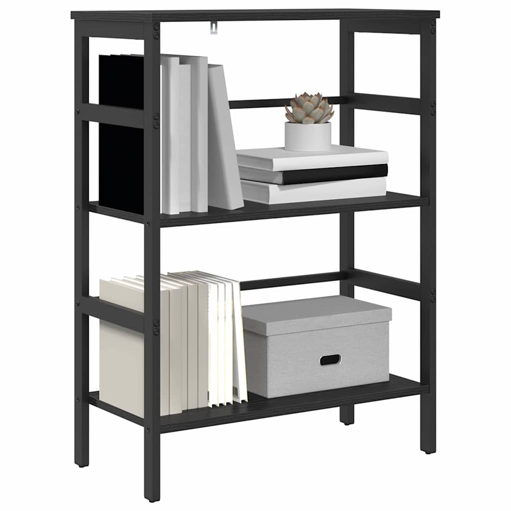 Polica Crni hrast 60 x 29,5 x 81 cm Konstruirano drvo