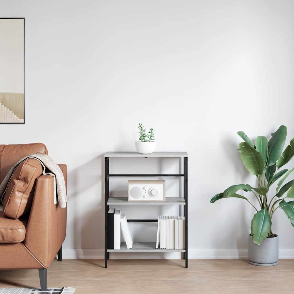Polica Siva Sonoma 60 x 29,5 x 81 cm Konstruirano drvo