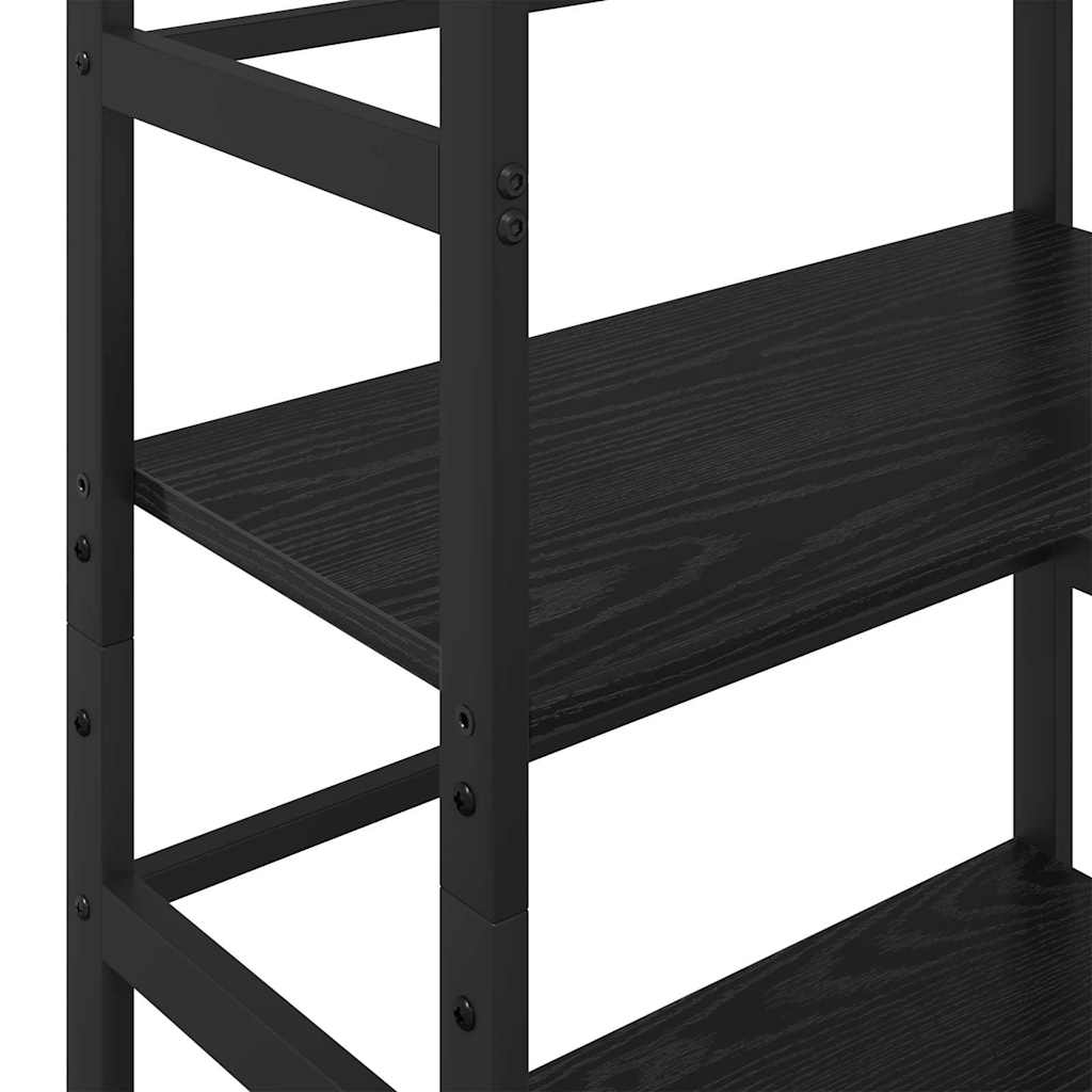 Polica Crni hrast 60 x 29,5 x 149 cm Konstruirano drvo