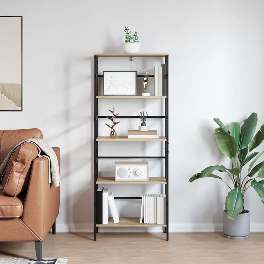 Polica Sonoma hrast 60 x 29,5 x 149 cm Konstruirano drvo