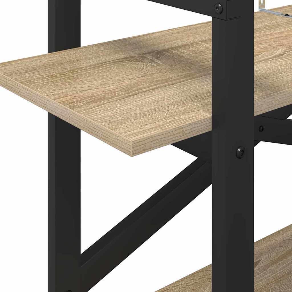 Polica Sonoma hrast 100 x 33,5 x 64 cm Konstruirano drvo