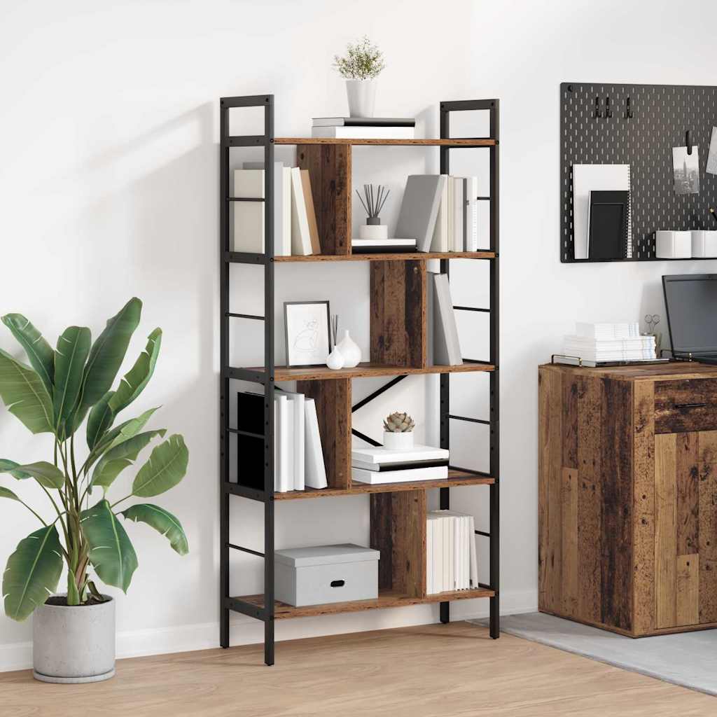 Polica Staro drvo 75 x 30 x 156 cm Konstruirano drvo
