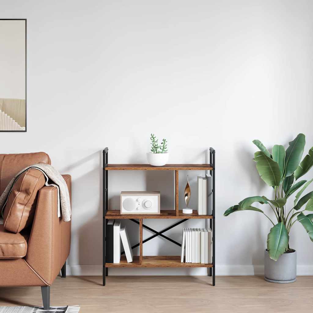 Polica Staro drvo 75 x 30 x 91 cm Konstruirano drvo