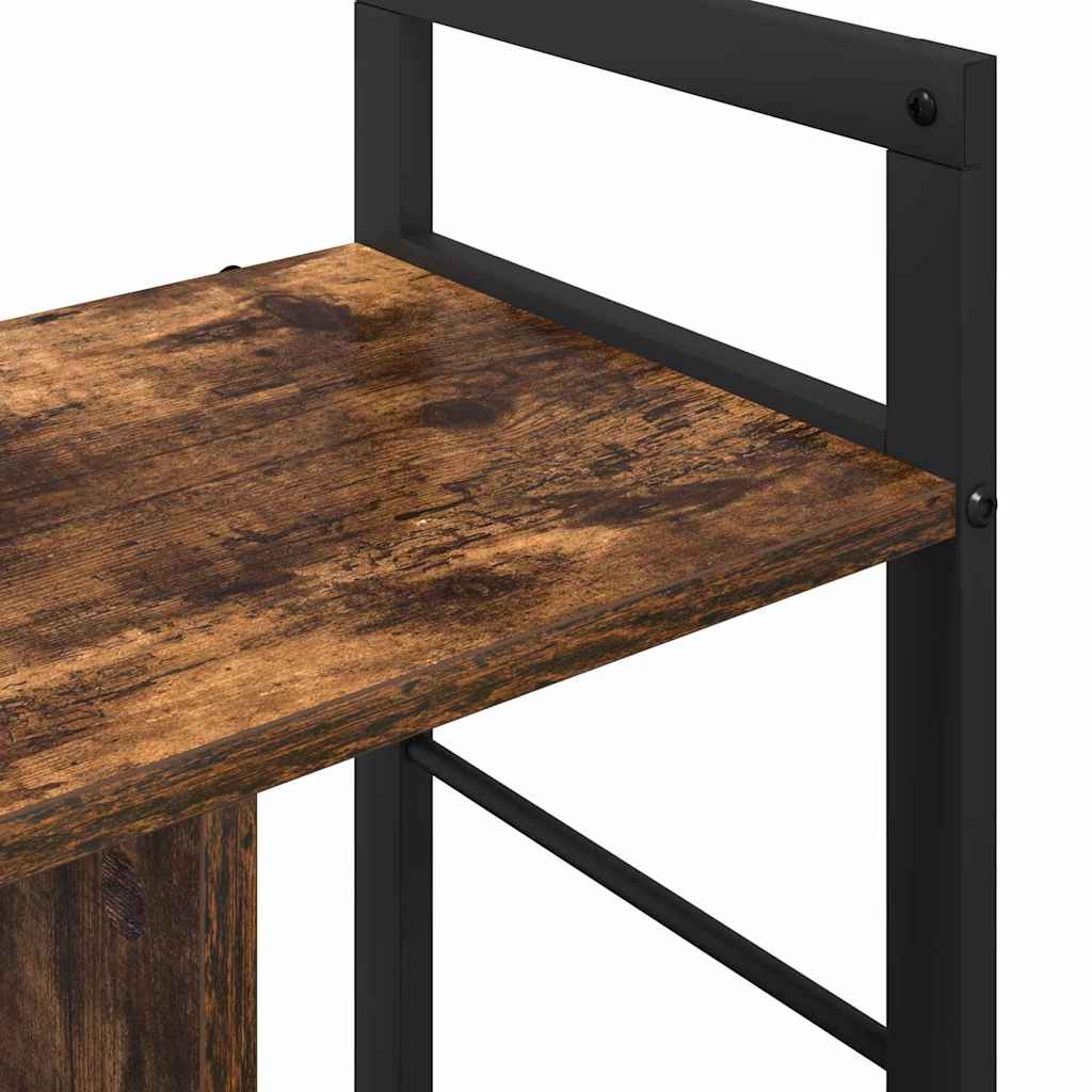 Polica Dimljeni hrast 75 x 30 x 58,5 cm Konstruirano drvo