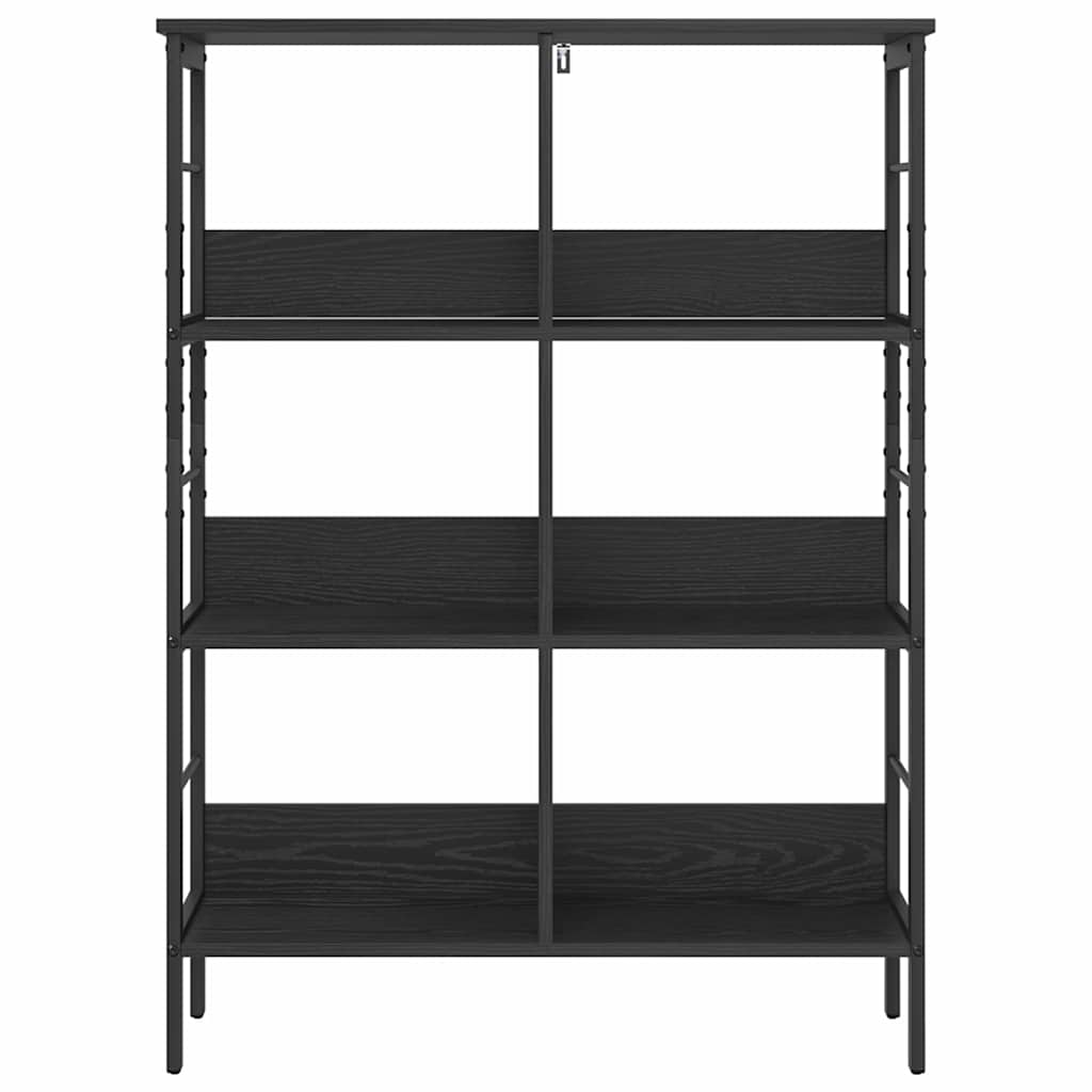 Polica Crni hrast 82 x 32 x 112 cm Konstruirano drvo