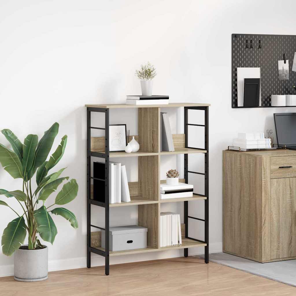 Polica Sonoma hrast 82 x 32 x 112 cm Konstruirano drvo