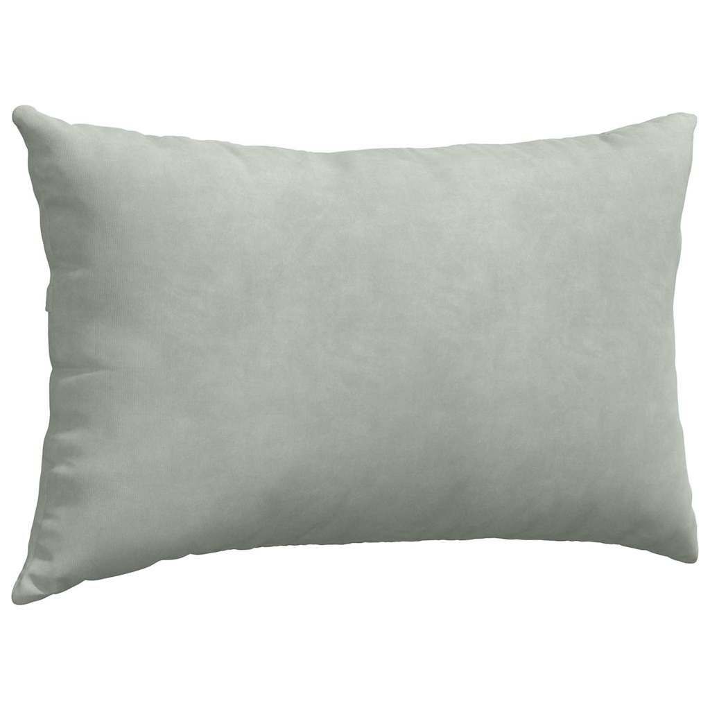 Jastučići za sofu 2 pcs Svjetlosiva 50 x 30 cm Kordura tekstil