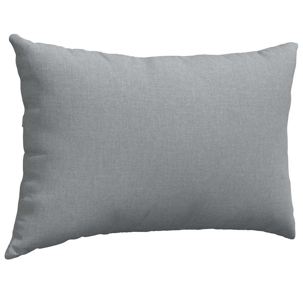 Jastučići za sofu 2 pcs Svijetlo siva 60 x 40 cm tkanina
