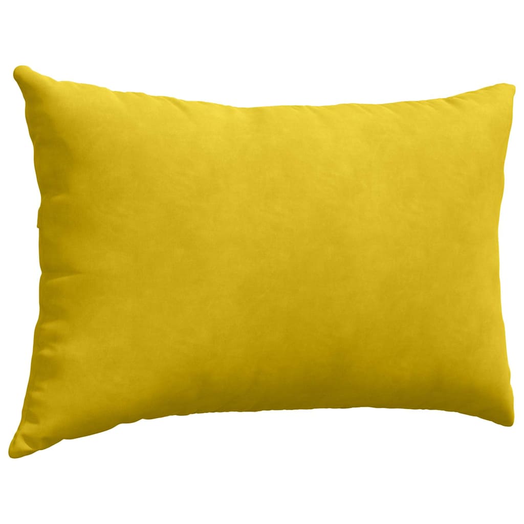 Jastučići za sofu 2 pcs Žuta 60 x 40 cm Kordura tekstil