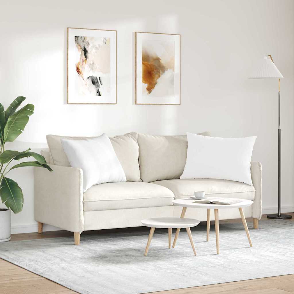 Jastučići za sofu 2 pcs Bijelo 70 x 50 cm tkanina