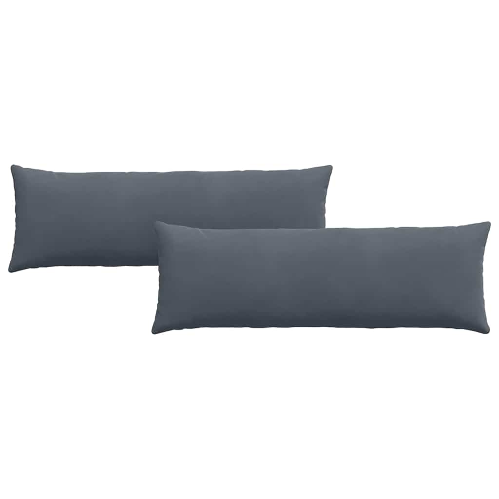 Jastučići za sofu 2 pcs Tamno siva 120 x 40 cm Kordura tekstil