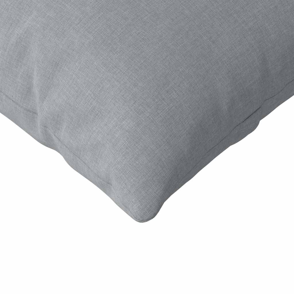 Jastučići za sofu 2 pcs Svijetlo siva 145 x 40 cm tkanina