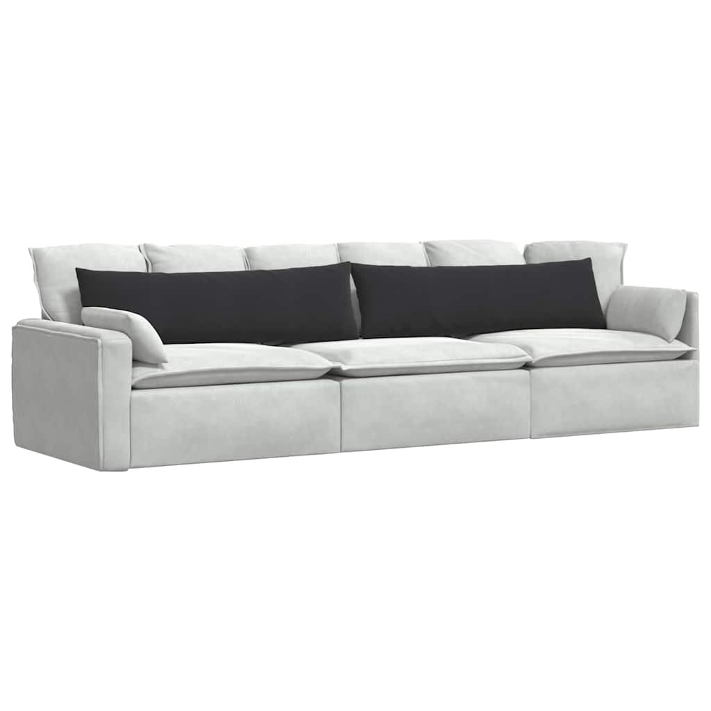 Jastučići za sofu 2 pcs Crna 145 x 40 cm Kordura tekstil
