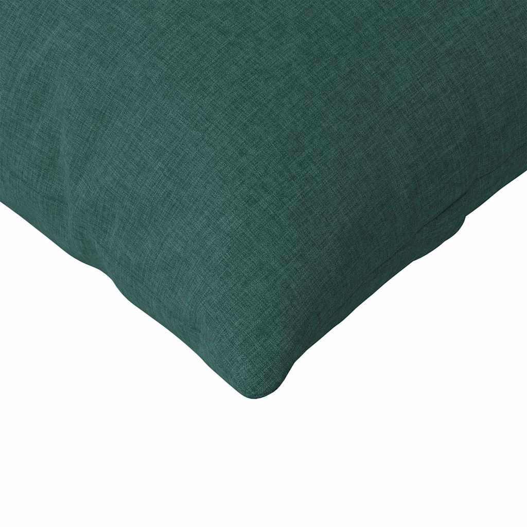 Jastučići za sofu 2 pcs Tamnozelena 200 x 40 cm tkanina