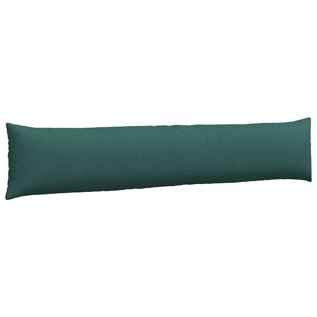 Jastučići za sofu 2 pcs Tamnozelena 200 x 40 cm tkanina