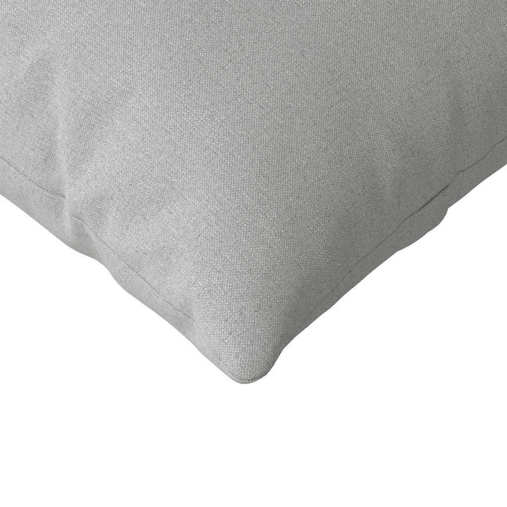 Jastučići za sofu 2 pcs Oblačnosiva 200 x 40 cm tkanina