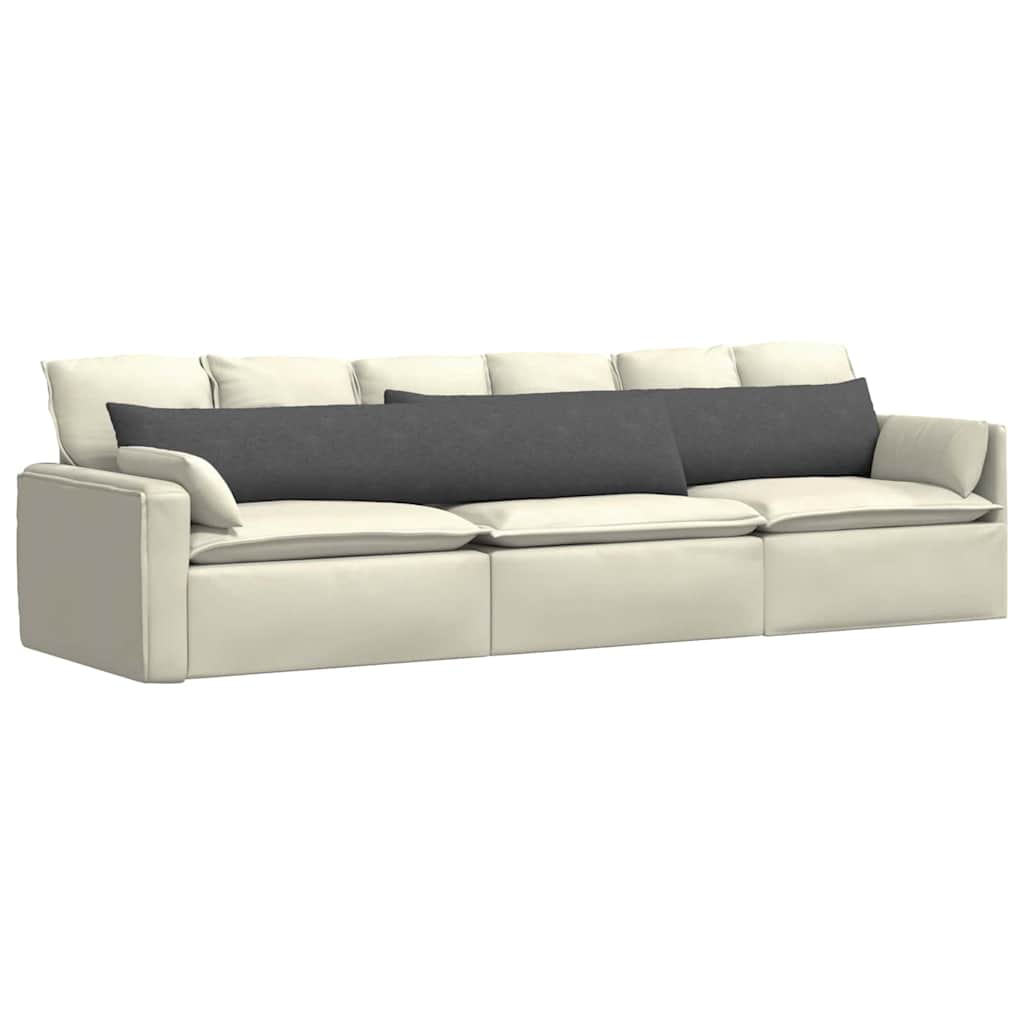 Jastučići za sofu 2 pcs Tamno siva 200 x 40 cm Kordura tekstil